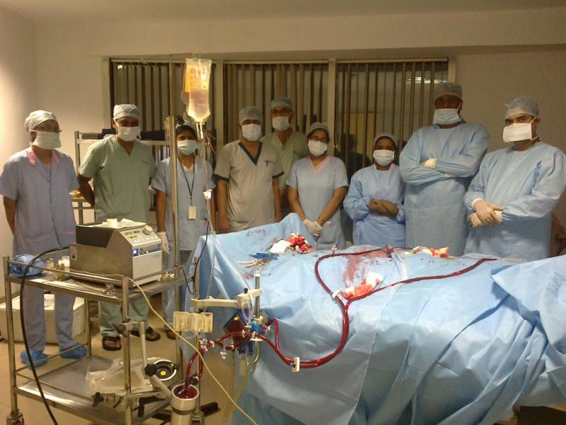 Dr Avinash Dal and critical care team Apollo Hyderabad.