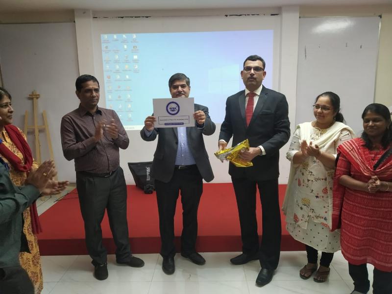 Dr Avinash Dal releases the logo of APAH Association